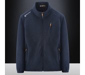 TRAF Solid Color Leisure Polar Fleece Jacket Thickened Stand-Up Collar Shaker Fleece Warm Jacket Fashion Casual Plus Size Jacket