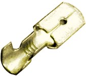 Pack de 100 uds Terminales Fastom macho de 4.8 mm Electro DH 10.900/4 8430552067305