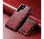 SUTENI Wallet Phone Case Card Holder Leather Magnetic Pocket Cover Magsafe Wireless charging For Samsung Galaxy S24Ultra S23Plus
