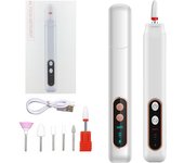 Professional Manicure Pedicure Kit Cordless Electric Nail File Set Nail Drill Machine Hand Foot Care Tool for Grind Trim Polish