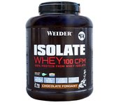 Weider- Isolate Whey 100 CFM 2 Kg - 100% Aislado de Proteina de Suero -  Sabor: Chocolate