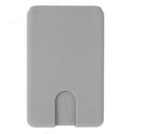 Phone Holder Sticker Credit Card Holder 3M Adhesive Soft Silicone Mobile Phone Wallet Compatible for Iphone Android Samsung