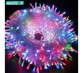 10M 20M 50M Outdoor LED String Lights Garland Waterproof Fairy Light Holiday Lighting Christmas Wedding Party Garden Decoration