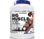 Perfect Nutrition - Big Muscle XXL - Varios Sabores - 2271g - 45 servicios- podrás aumentar de peso de manera equilibrada con proteínas de suero y caseína, carbohidratos de avena, creatina y aminoácidos esenciales para ganar masa muscular