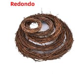 10-30CM Christmas Artificial Wreath Wicker Vine Ring Festival Rattan Garland Xmas Party  Decor