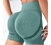 Women Yoga Shorts Women High Waist Workout Shorts Lift Butt Fitness Pants Sportswear Fitness Yoga Push Up Yoga Gym Running Short