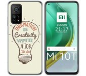 Tumundosmartphone Funda Gel Tpu para Xiaomi Mi 10T / 10T Pro diseño Creativity Dibujos