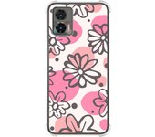 Funda Silicona Antigolpes para Motorola Edge 30 Neo 5G diseño Flores 09 Dibujos