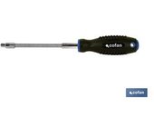 Cofan Set Destornillador Flexible + 9 Vasos 1/4 (5-13mm) - Destornilladores y Llaves de Tuerca