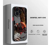 Chainsaw Man Art For Apple iPhone 15 14 13 12 11 mini XS XR X 8 7 Pro Max Plus Frosted Translucent Phone Case
