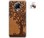 Tumundosmartphone Funda Gel Tpu para Xiaomi POCO F2 Pro diseño Cuero 03 Dibujos