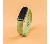 Silicone watchbands For Xiaomi Mi Band 3 4 Wrist Replacement Miband Sport bracelet Air-hole Watch Correa mi band 6 5 strap
