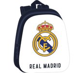 SAFTA  MOCHILA GUARDERIA 3D REAL MADRID 33X27CM MOCHILAS INFANTILES 3D 10x27x33 Cms.