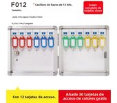 All aluminum alloy key cabinet wall mounted company's key box, key cabinet box management box, wall mounted car key box