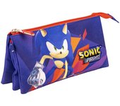Estuche Portatodo Triple Sonic Prime Azul