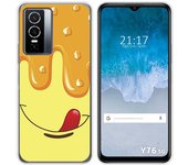 Funda Silicona para Vivo Y76 5G diseño Helado Vainilla Dibujos
