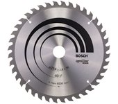 Bosch Disco de Sierra Circular Optiline Wood 254mm 40 Dientes