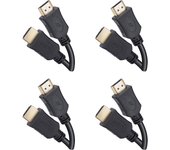 ORION91 Pack x 6 Cable HDMI 5 Metros 4K 60Hz, Cable HDMI a HDMI de Alta Velocidad con Ethernet, Calidad de Imagen y Conectividad Óptimas, Nylon Trenzado, Ideal con PS5, PS4, Monitor PC, Barra de Sonido y Más