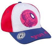 Gorra Spiderman Multicolor con Tira de Velcro