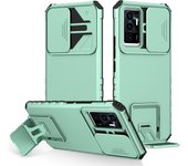 Shockproof Case For VIVO Y17S Y15S Y12A Y11 2019 Slide Camera Lens Protection Stand Phone Cover For VIVO Y5 2020 Y1S V23 5G S10E