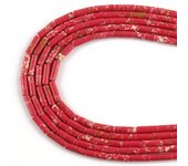 4x13mm Natural Stone Column Tube Sea Sediment Aquamarines Agates Quartz Jades Tiger Eye Beads for Jewelry Making Diy Bracelet