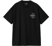 Camiseta de Manga Corta Carhartt WIP Blaze para hombre en color negro