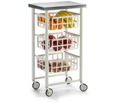DON HIERRO - Carrito de cocina, Carrito auxiliar FIFTY-FIFTY