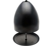 Calentador de velas de té de metal, radiador de horno de velas de té, calentadores de base única, soporte de estufa de velas de té para uso en interiores, dormitorios, oficinas - Sin vela (base de una sola capa)