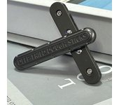 Rectangular EDC Fidget Sliders Fidget Toys Stress Relief For Adults Metal Push Pull Rotation ADHD Casual Fidget Toy Haptic Coin