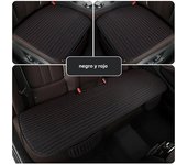 Car Seat Cover Flax Seat Protect Cushion Automobile Backrest Cushion Pad Covers Mat Four Seasons Car Supplies Set