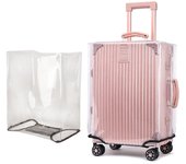Transparent PVC Luggage Cover Waterproof Trolley Suitcase Dust Cover Dustproof Travel Accessories