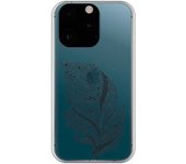 Funda compatible con iPhone 13 Pro - Pluma mandala