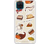 Funda original compatible con Samsung Galaxy A12 5G - Friends Food Stickers