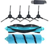 Replacement Roller Soft  Brush Side Brush for Cecotec Conga 3490 4090 5090  Robot Sweeper Vacuum Cleaner for Xiaomi STYJ02YM