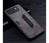 Premium PU Leather Case for Asus ROG Phone 7 6 Scratch-Resistant Solid Color Protective Cover