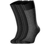 Pack 3 pares calcetines Impetus negro/gris largos de hombre