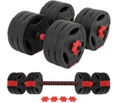 PESAS CONVERTIBLES MANCUERNAS/ BARRA 30 KG XQMAX