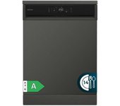 Cecotec Lavavajillas Bolero Aguazero 6800 Dark A de 60 cm, 14 cubiertos, Motor Inverter Plus Duo
