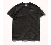 Summer New Short-Sleeved T-shirt Men 's Fashionable Mid-Length round Neck Pure Cotton Tops