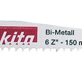 MAKITA P-05088 Sierra de sable 150mm corte rápido 6TPI 5pcs