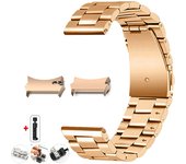 No Gaps Stainless Steel Band for Samsung Galaxy Watch7 6 4 Classic 46mm 47mm/Watch4 5 pro 44mm 40mm Strap Curved end Bracelet
