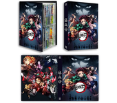 Demon Slayer Kamado Tanjirou 240pcs Card Album Book Game Card Holder Binder VMAX Game Card Collection Kids Toys Gift