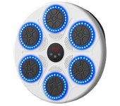 Máquina de Boxeo De Música inteligente Bluetooth 2024: Entrenador electrónico montado en la pared para adultos y niños - Equipo de perforación Interactive para partidos en casa - Ideal para niños SSITO