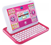 Ordenador Genio Little App con pantalla Color Rosa y 80 actividades 18,4x26,3x4 cm (Vtech 80-155557)