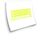 Pegatinas compatibles con cuadro bici Cannondale Scalpel-Si