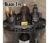 Estante de Ducha sin Nailas para Almacenamiento y Encuentro Material de Aleación de Aluminio Estante de Champú en Esquina Adecuado para Baño