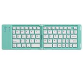 Teclado Plegable Bluetooth, eclado Inalámbrico Portátil Ultra Delgado con Teclado Numérico, Teclado Bluetooth Plegable con Teclas Numéricas, Teclado Plegable Tamaño de Bolsillo