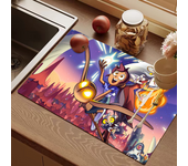 The Owl House Kitchen Tableware Dish Drying Mats Desk Drain Pad Heat Resistant Counter Top Mat Non-slip Draining Placemat