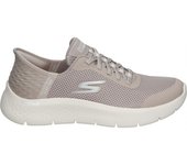 SKECHERS | Zapatillas Skechers Go Walk Flex Grand Entry para Mujer – Deportiva en Color Taupe – Sneakers Slip-Ins – Fácil de Poner y Quitar sin Manos – Casual – Ligeras – Modelo 124836-TPE