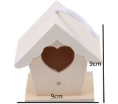 Pet Bird House Parakeet Nest Box Bird House Budgie Wood Breeding Box For Lovebirds Parrotlets Mating Box